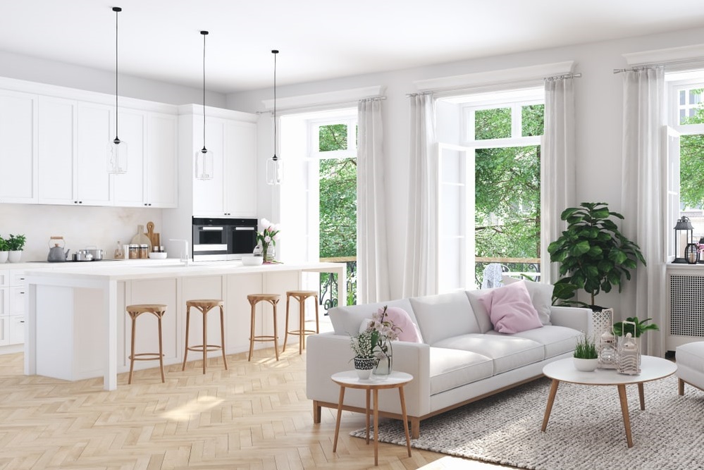 Как ARCHLINE.by делает дизайн-проект кухни с гостиной