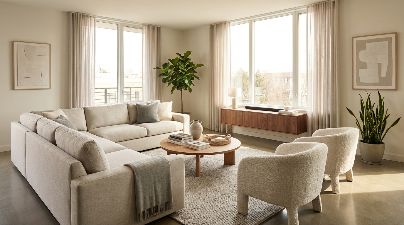 Дизайн гостиной - создаём уютный интерьер для семьи