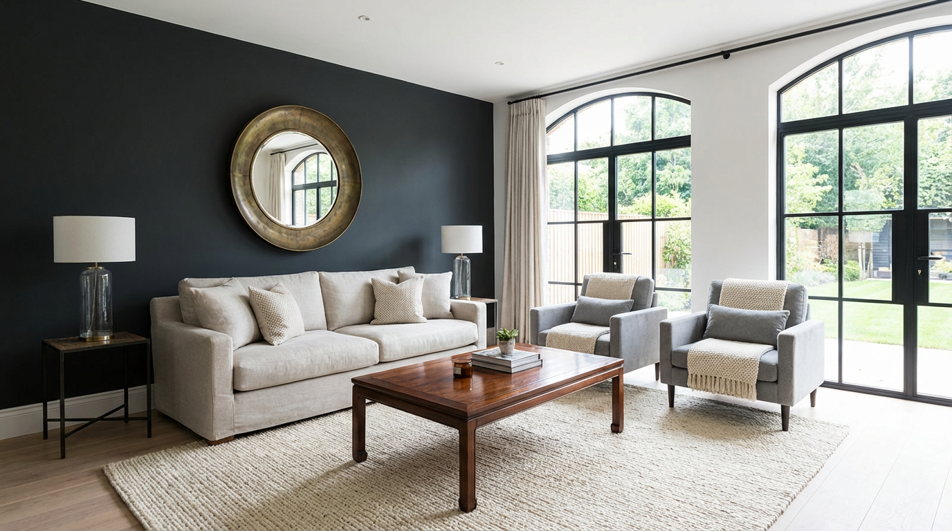 Контраст в дизайне интерьера - игра света и тени