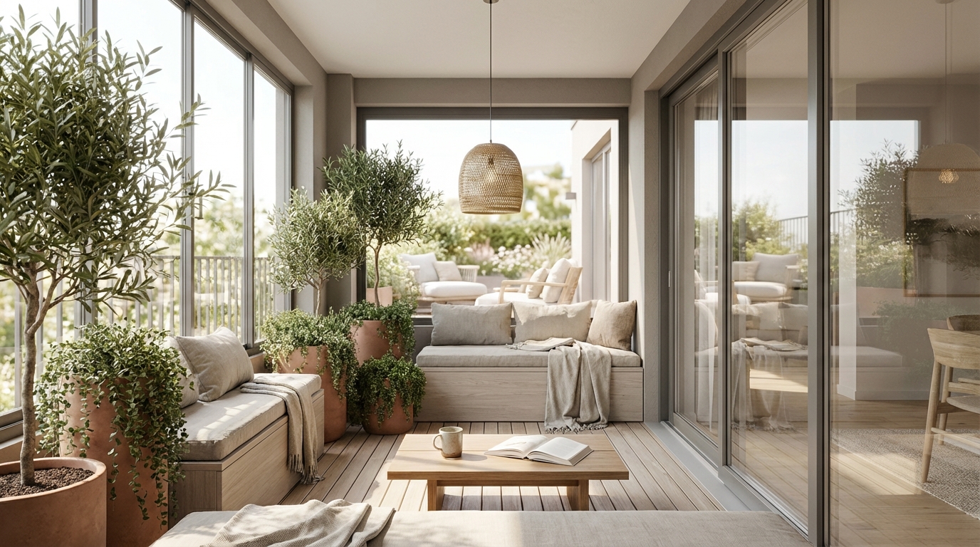 Дизайн балкона - превращаем террасу в зону отдыха